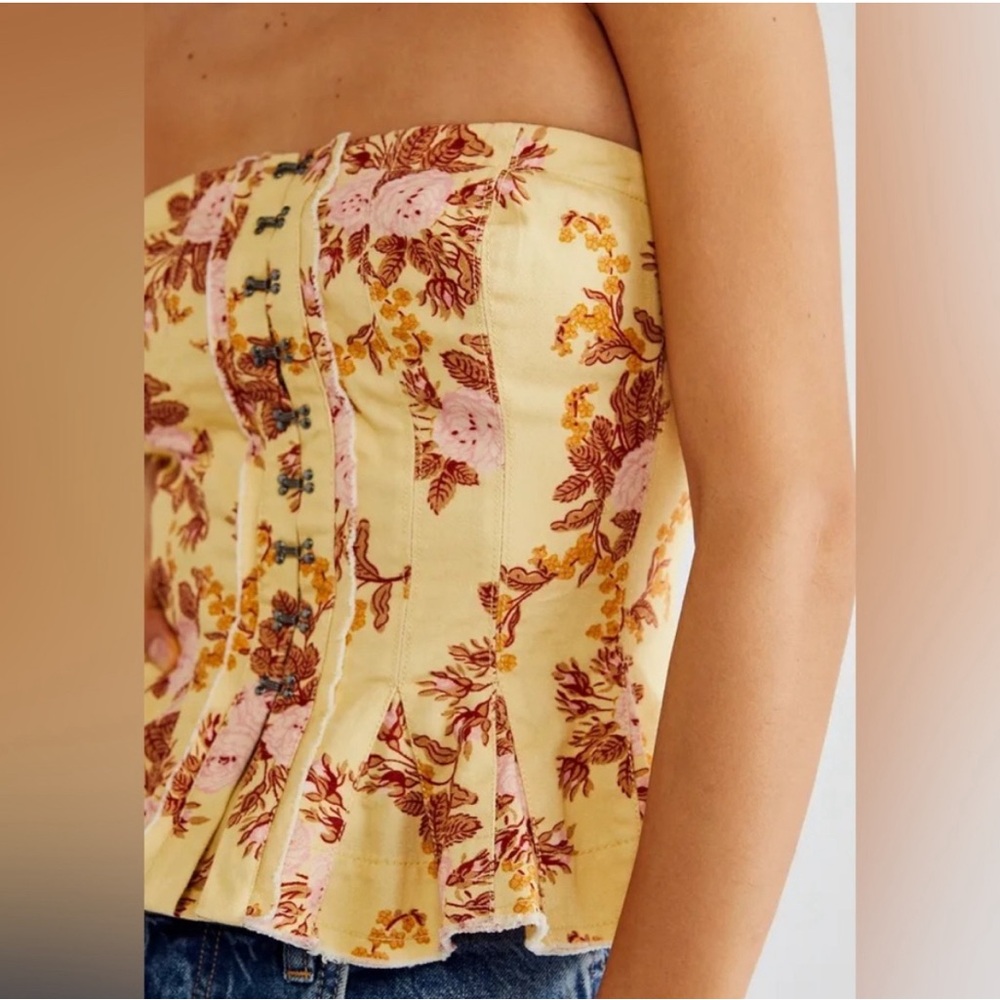 NWT Free People corset top /SM - Picture 2 of 9